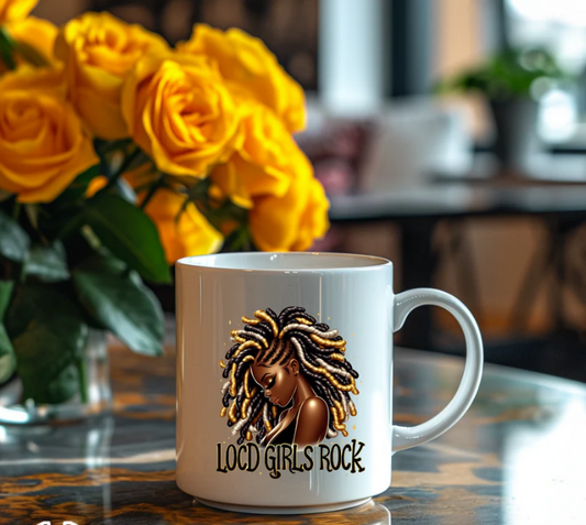 Loc'd Girls Rock Mug