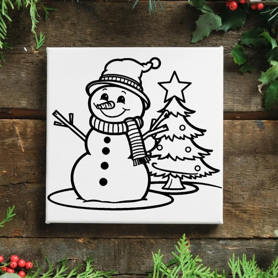 Christmas Canvas Kit