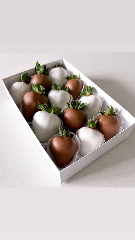 Chocolate Strawberries Plain Full Dozen