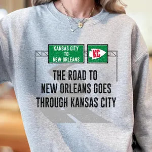 KC Road To Nola Sweater