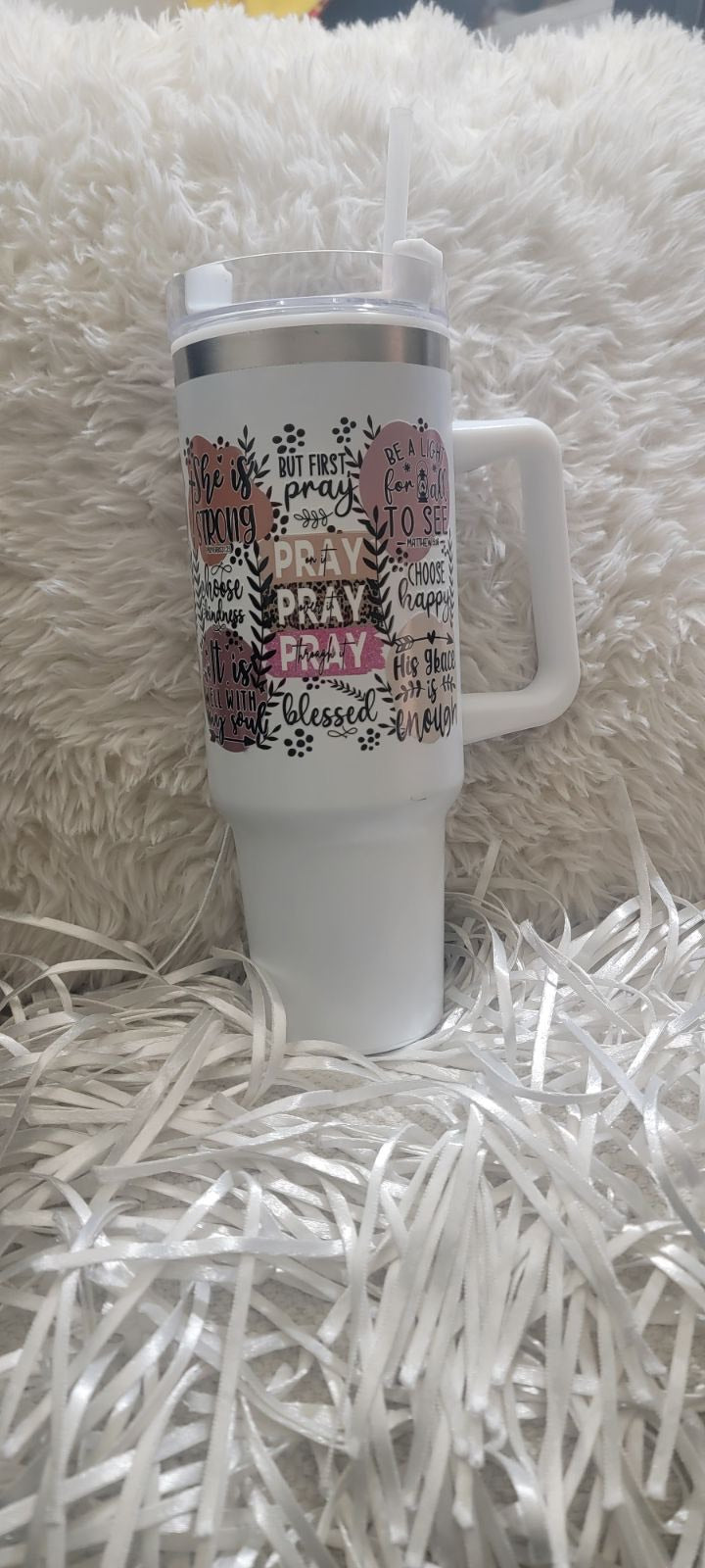 40oz Prayer Tumbler