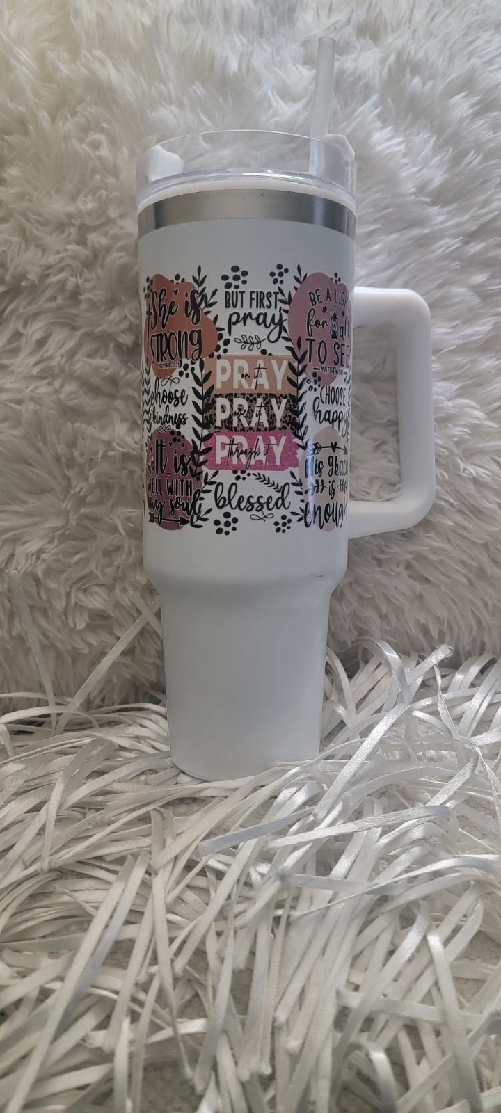 40oz Prayer Tumbler