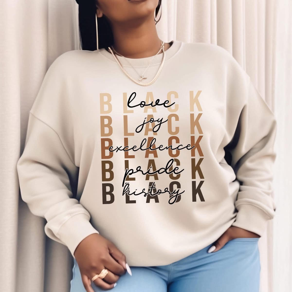 Black Love , Joy and More Sweater